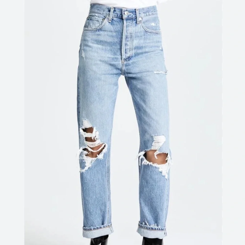 Agolde Ripped 90’s jean - Picture 1 of 2